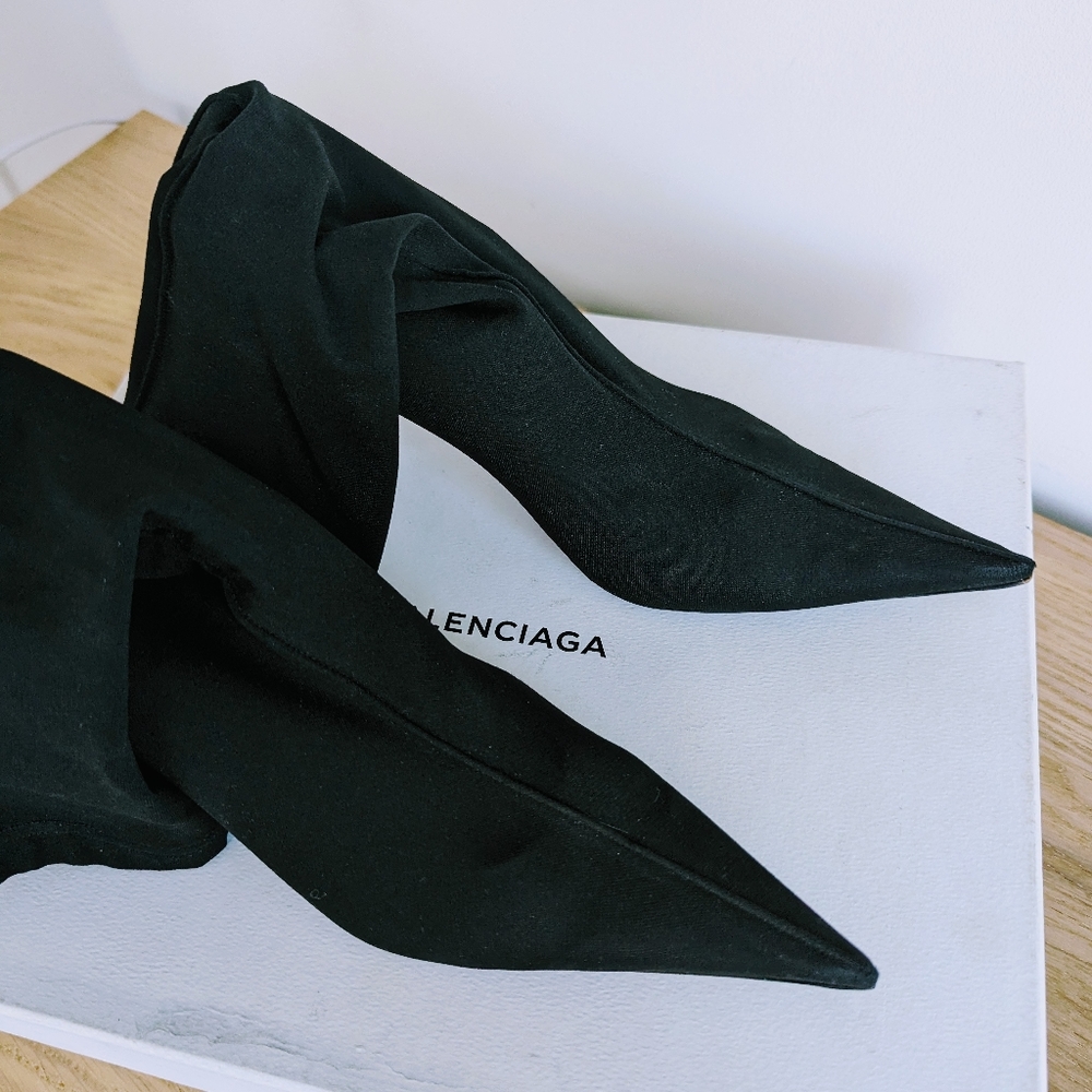 Balenciaga Knife Boots Black sz 40